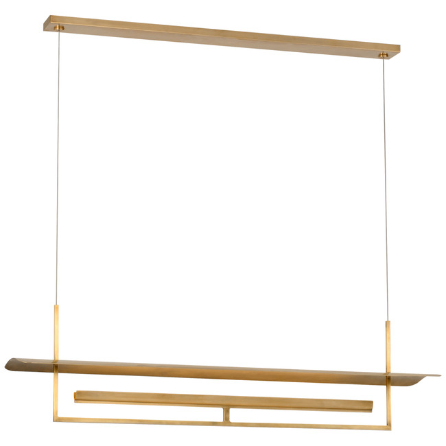Tristan Linear Chandelier by Visual Comfort Signature