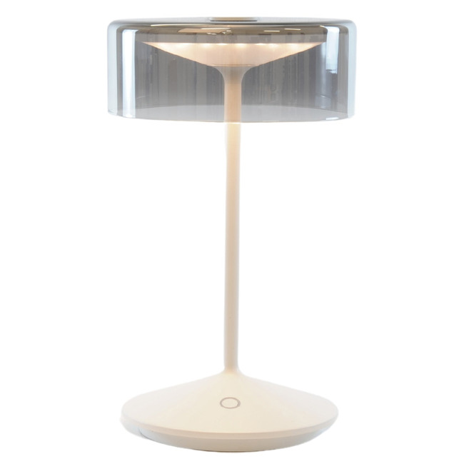 Crystal Portable Table Lamp by Zafferano America