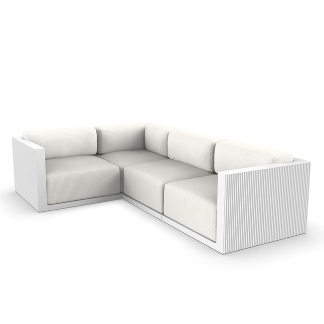 Gatsby 4 Seater Outdoor Sectional by Vondom