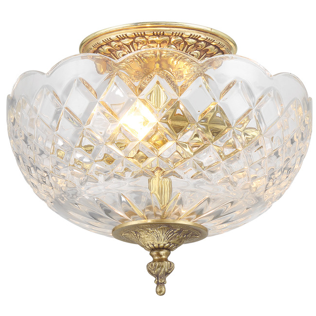 Milton Semi Flush Mount by Crystorama