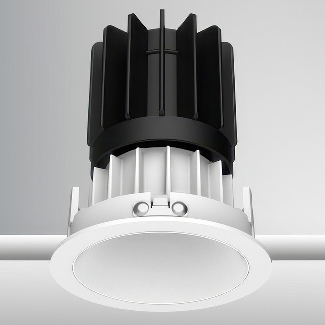 Luca 2.7" Round Warm Dim Fixed Downlight With Trim by PureEdge Lighting