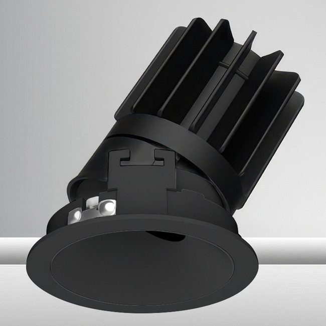 Luca 2.7" Round Warm Dim Adjustable Downlight With Trim by PureEdge Lighting