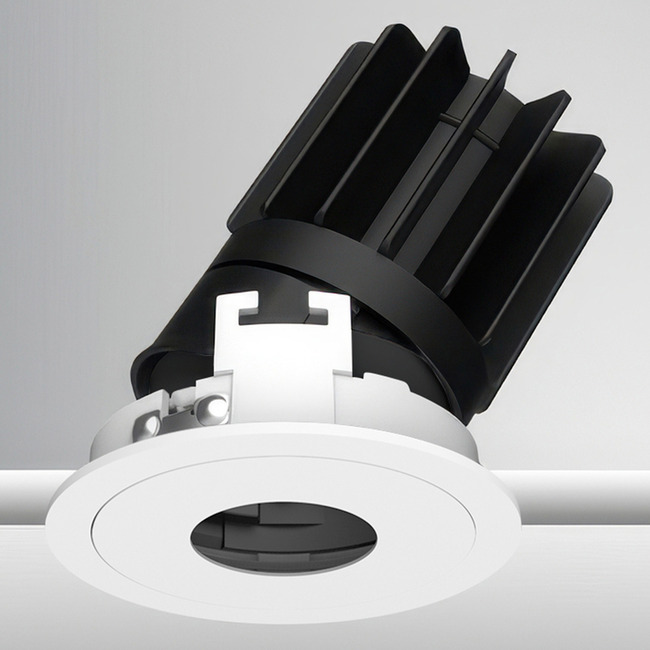 Luca 2.7" Round Warm Dim Adjustable Pinhole with Trim by PureEdge Lighting