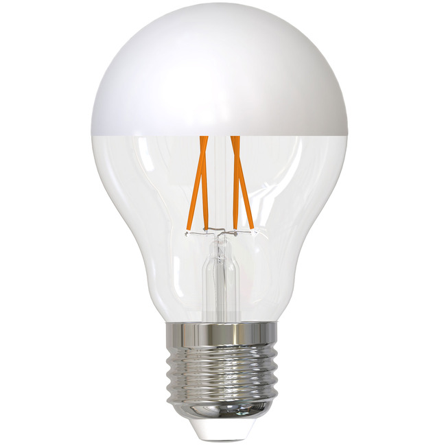 A19 Half White Med Base 5W 120V 2700K 90CRI 4-PACK by Bulbrite
