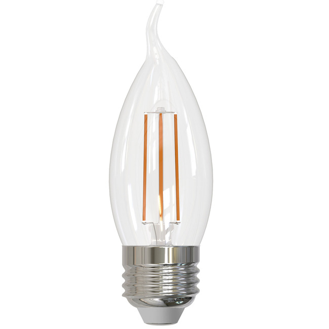 CA10 Med Base Flame Tip 5W 120V 2700K 90CRI 4-PACK by Bulbrite