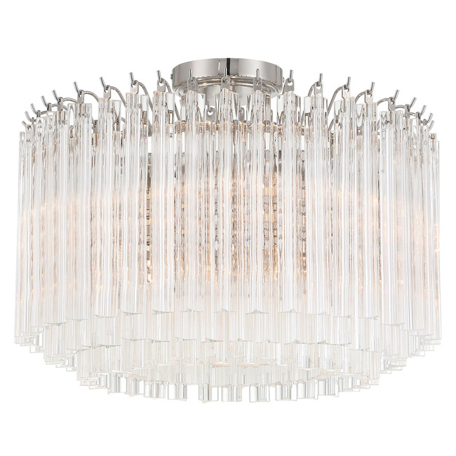 Lofton Semi Flush Ceiling Light by Crystorama