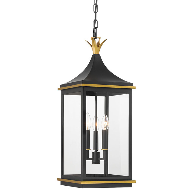 Simpson Outdoor Pendant by Crystorama