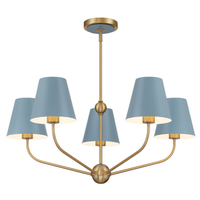 Xavier Round Chandelier by Crystorama