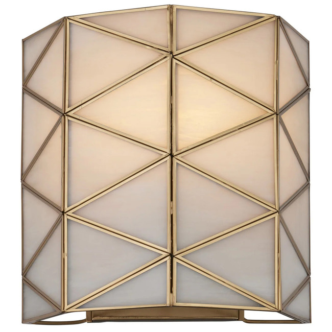 Polyhedron Wall Sconce by Currey and Company