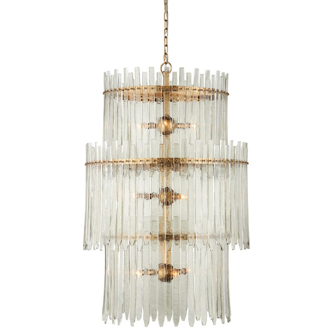 Electra Three-Tier Chandelier by Currey and Company