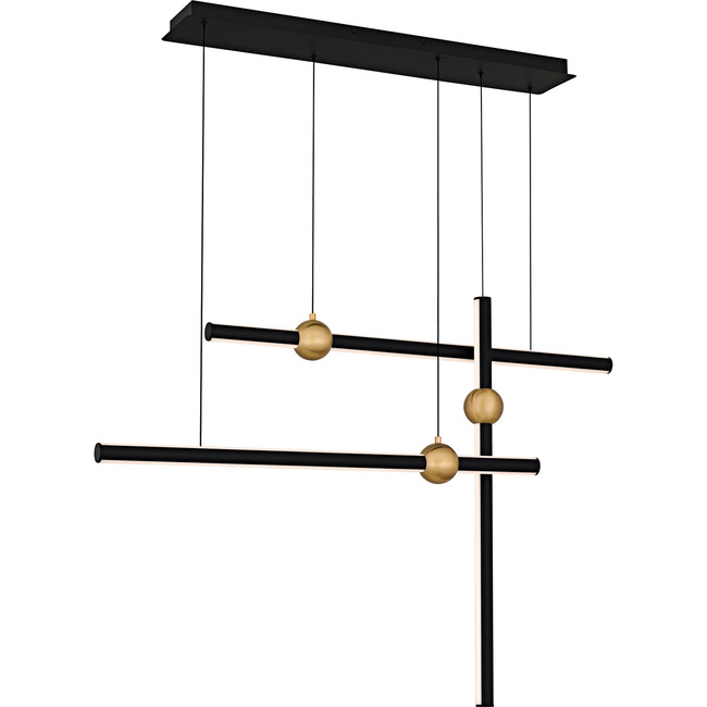 Harvick Linear Chandelier by Quoizel