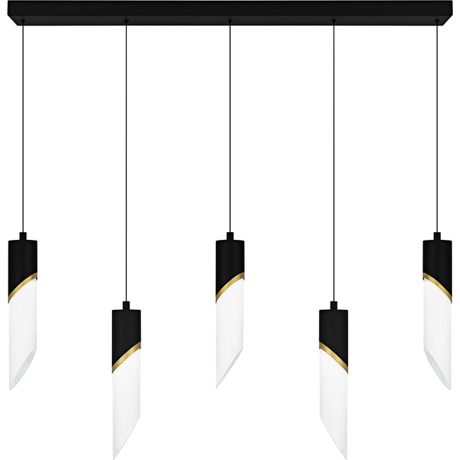 Alys Linear Chandelier by Quoizel