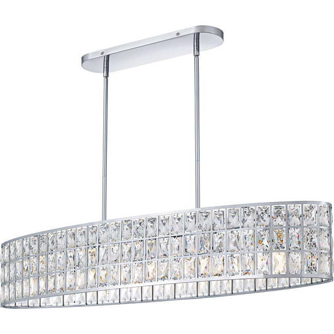 Gibson Linear Chandelier by Quoizel