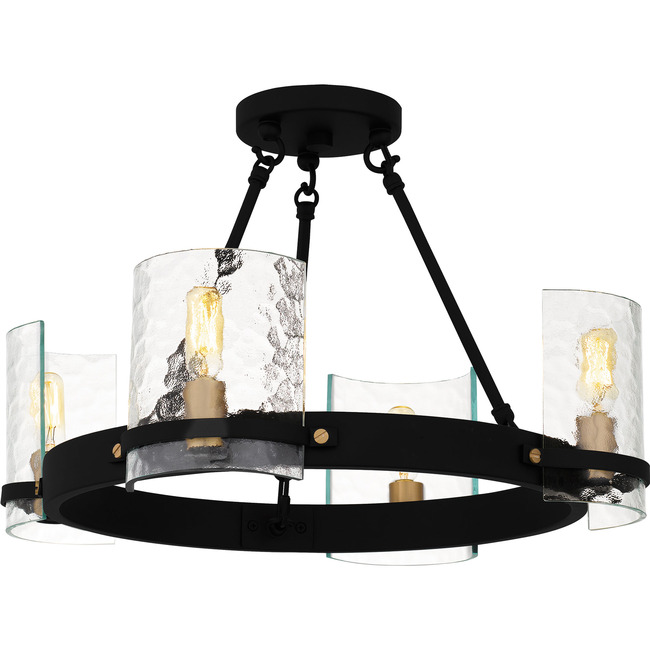 Gloucester Semi Flush Ceiling Light by Quoizel