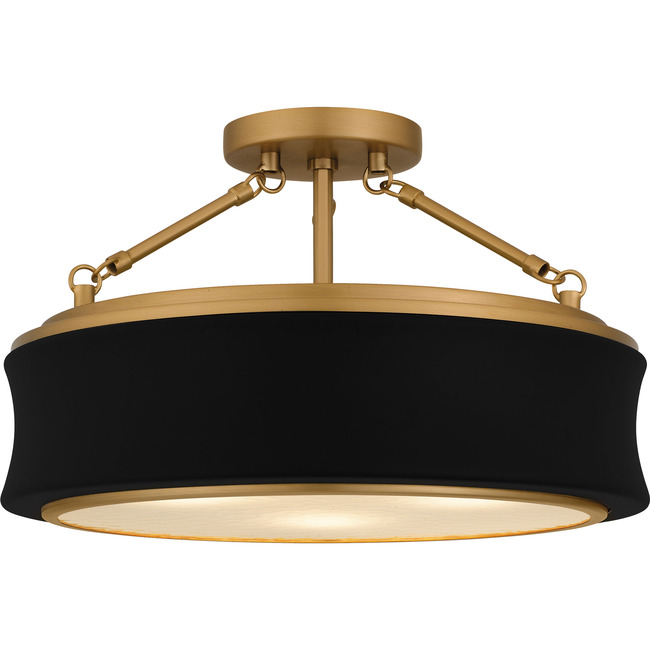 Dylan Semi Flush Ceiling Light by Quoizel
