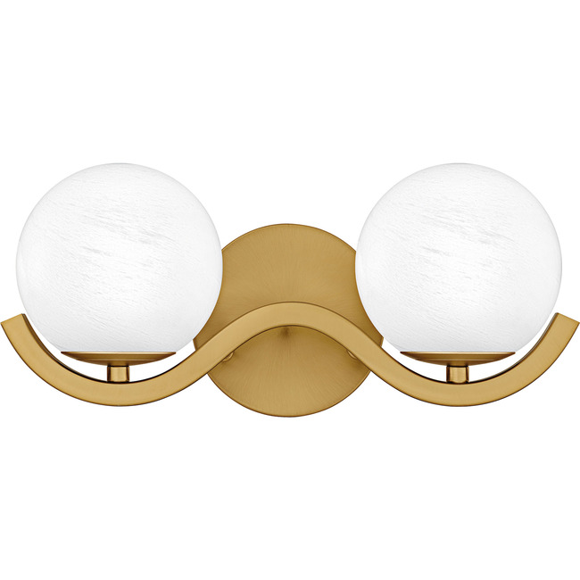 Spherical Bathroom Vanity Light by Quoizel