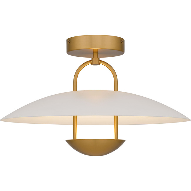 Bingham Semi Flush Ceiling Light by Quoizel