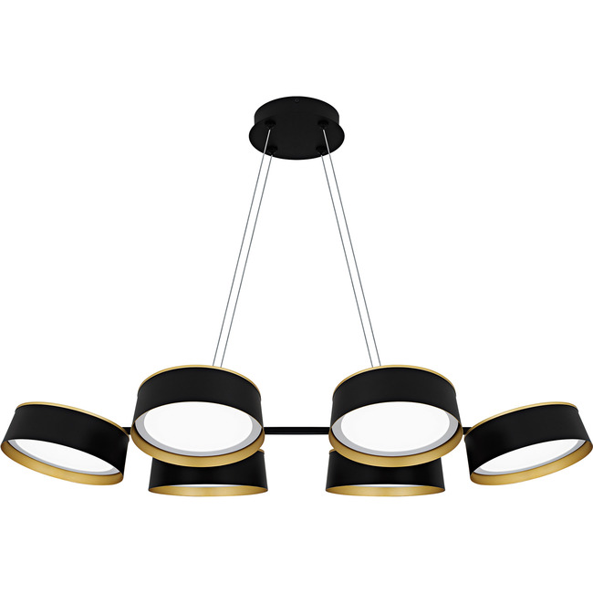 Byrnes Linear Chandelier by Quoizel