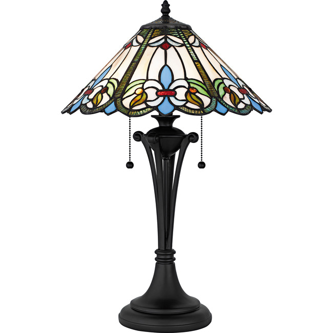 Giles 2-Light Table Lamp by Quoizel