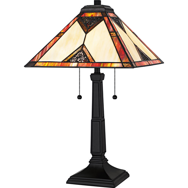 Aiden 2-Light Table Lamp by Quoizel