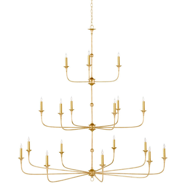 Nottaway Grande Chandelier by Currey and Company