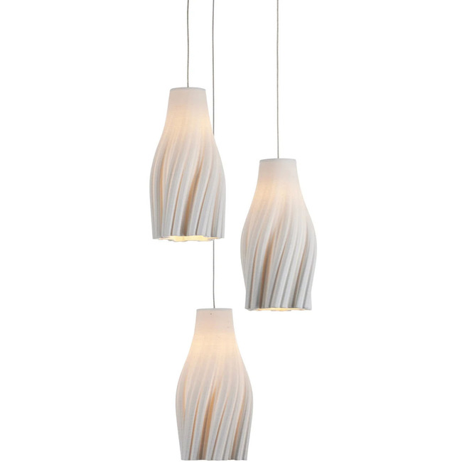 Posh Round Multi-Light Pendant by Currey and Company