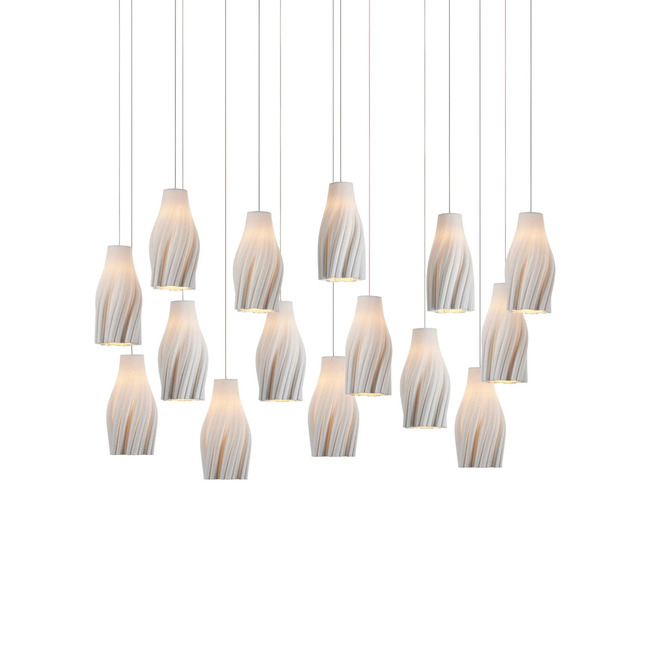 Posh Linear Multi-Light Pendant by Currey and Company