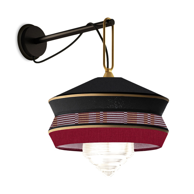 Calypso Antigua Wall Light by Contardi