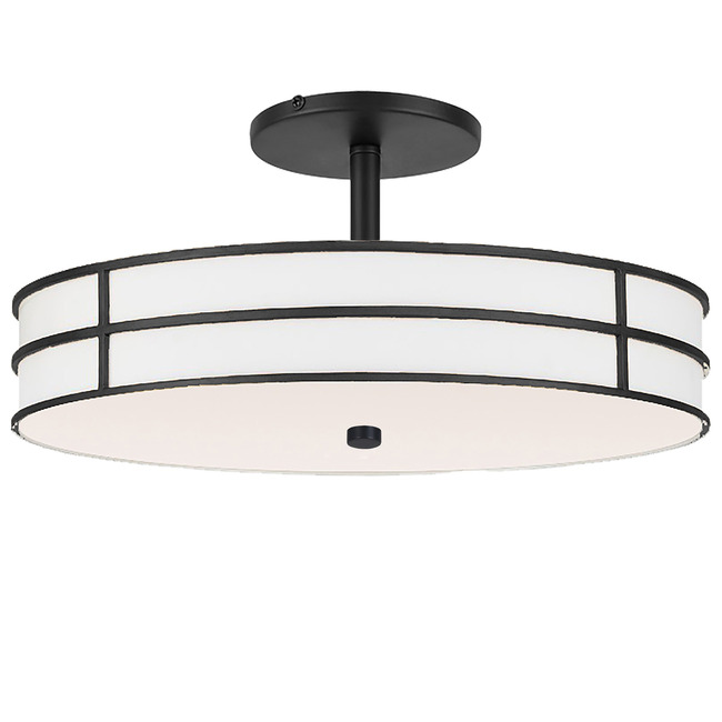 Fulvia Semi Flush Ceiling Light by Dainolite