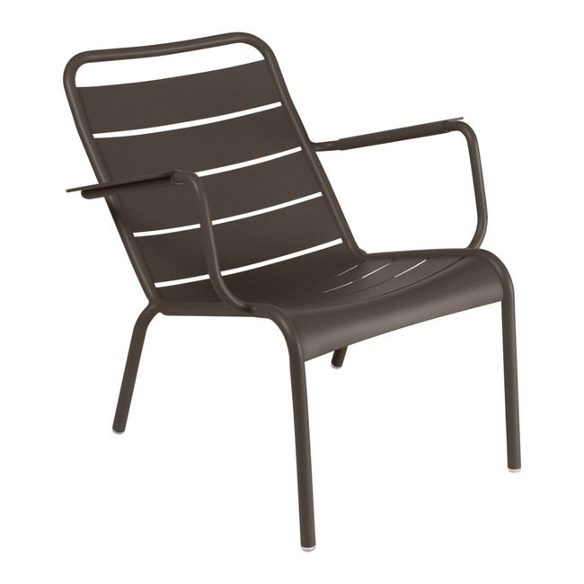 Luxembourg Steel Low Armchair Set of 2 by Fermob