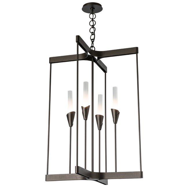 Lilium Cage Chandelier by Hubbardton Forge