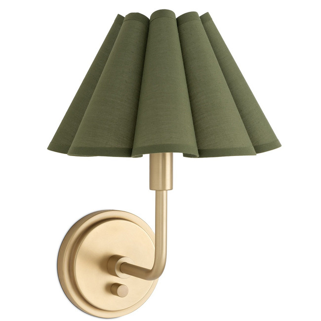 Polly Scalloped Wall Sconce by Regina Andrew