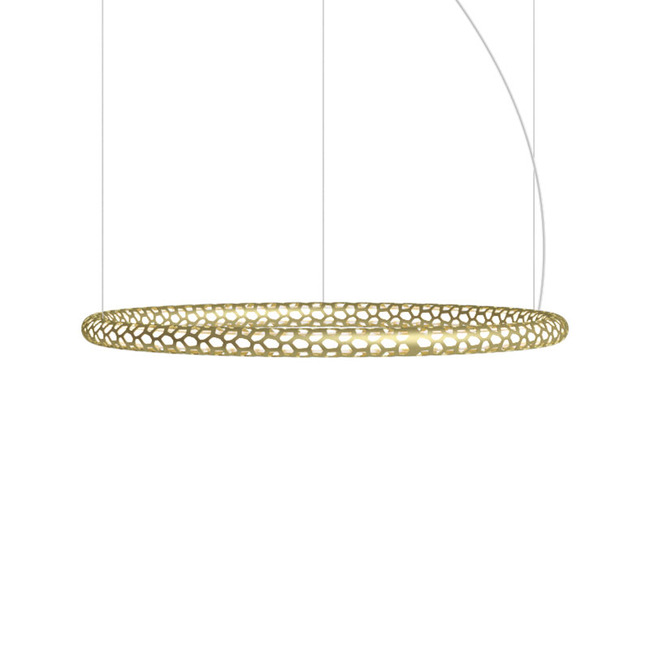 Squiggle Round Pendant by Rotaliana by Luminart