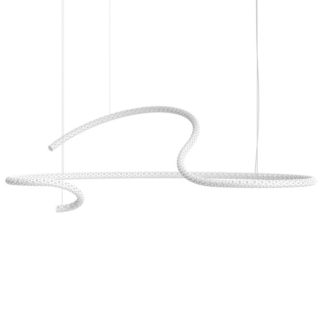 Squiggle Chandelier by Rotaliana by Luminart