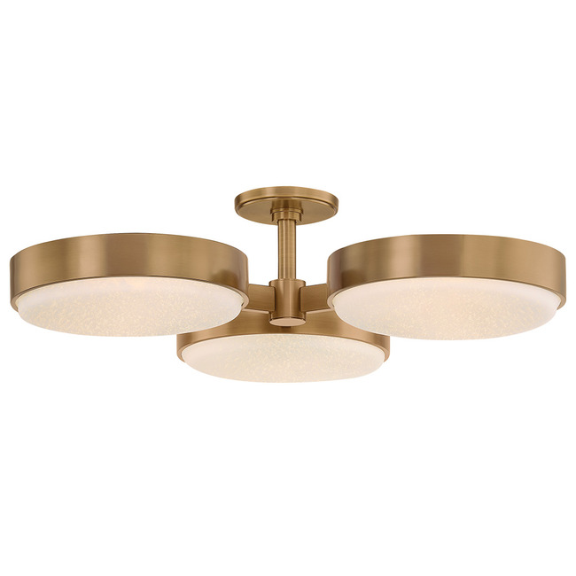 Rory Semi Flush Ceiling Light by Troy Lighting