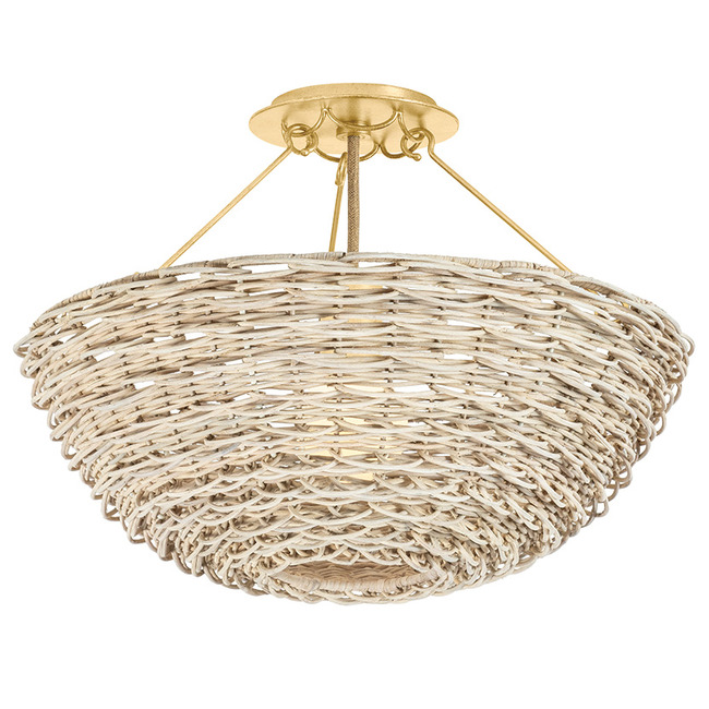 Campo Semi Flush Ceiling Light by Troy Lighting