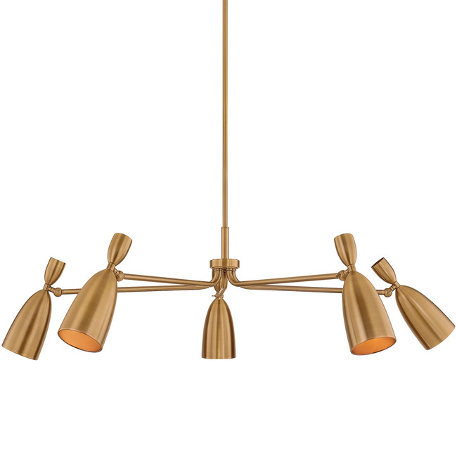 Spade Chandelier by Troy Lighting