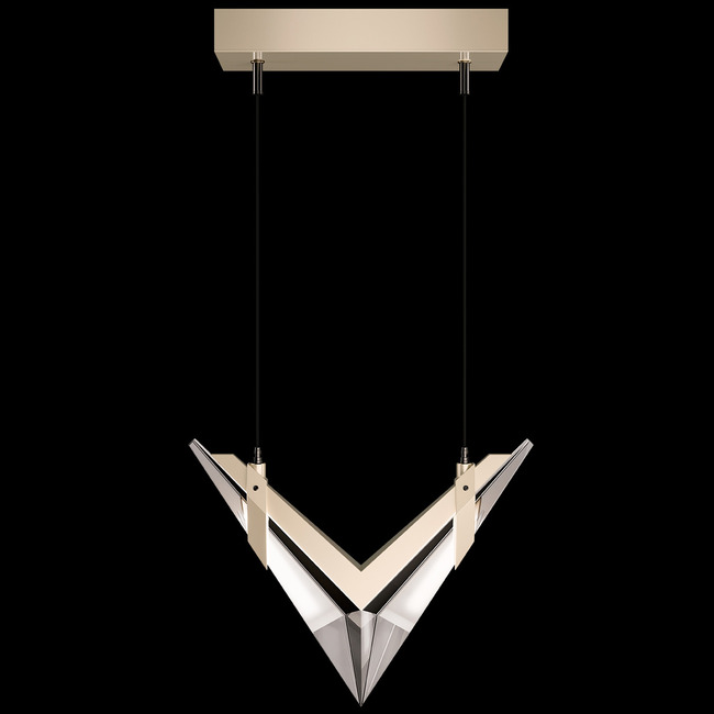 Blade Pendant by Fine Art Handcrafted Lighting