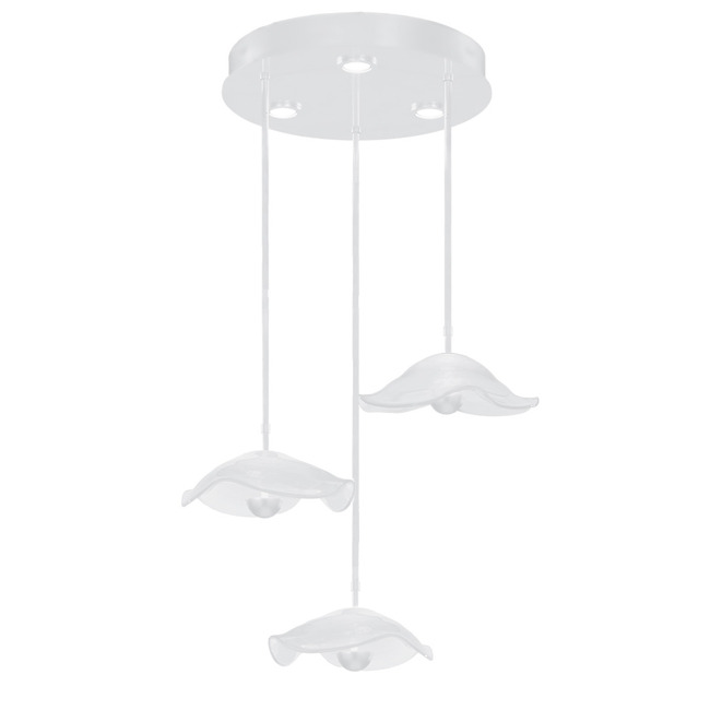 Embark Disc Multi Light Pendant by Fine Art Handcrafted Lighting