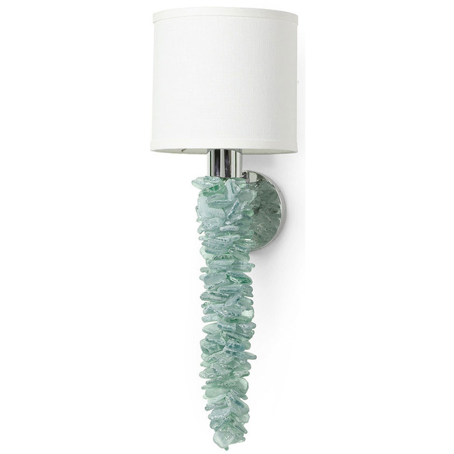 Seaglass Wall Sconce by Palecek