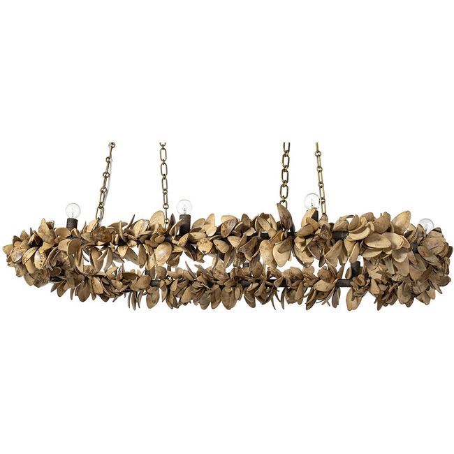 Siena Oval Chandelier by Palecek