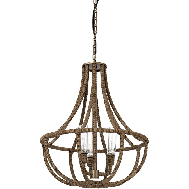 Yvette Outdoor Chandelier by Palecek