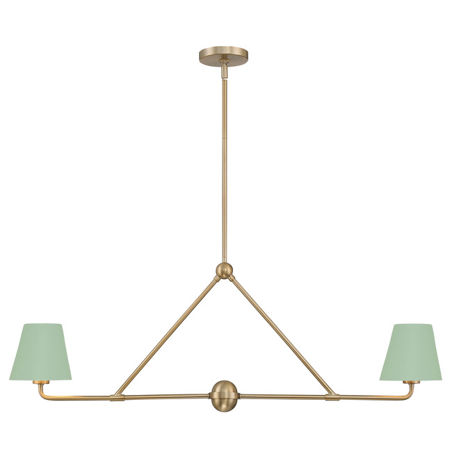 Xavier Linear Chandelier by Crystorama