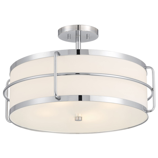 Chauncey Ceiling Semi Flush Light by Savoy House
