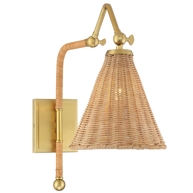 Linell Swing-arm Wall Sconce by Savoy House