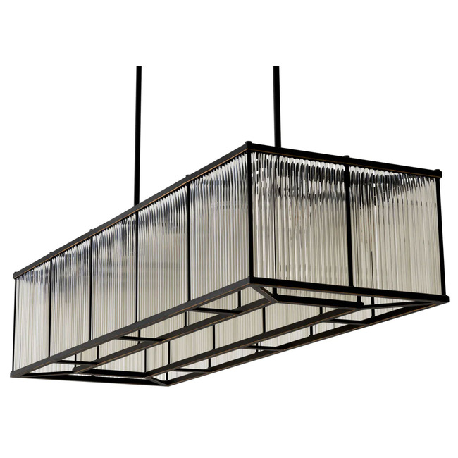 Bernardi Rectangular Chandelier by Eichholtz
