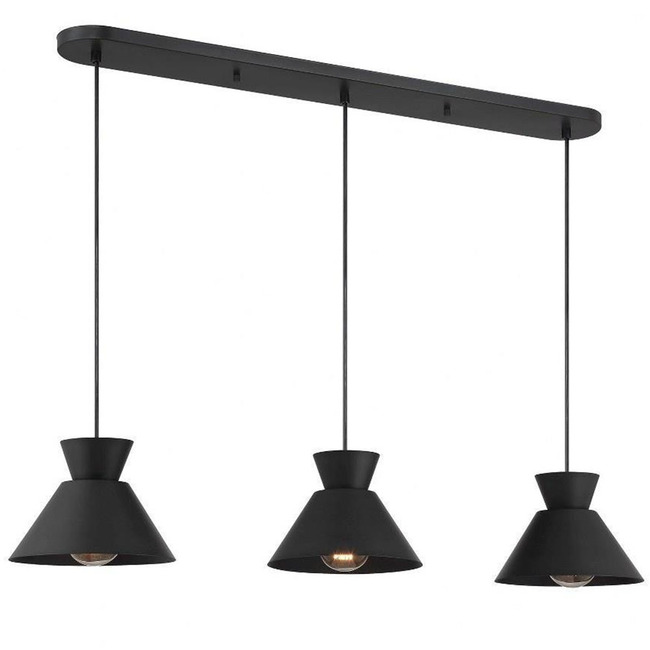 Sai Linear Multi-Light Pendant by Meridian Lighting