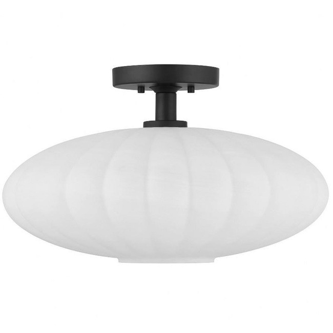 M60075 Semi-Flush Ceiling Light by Meridian Lighting