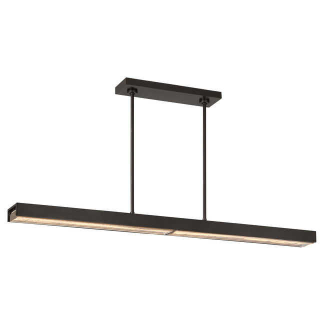 Maybeck Warm Dim Linear Chandelier by Visual Comfort Modern