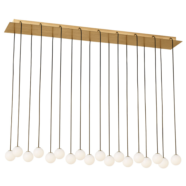 Orbet Linear Multi Light Chandelier by Visual Comfort Modern